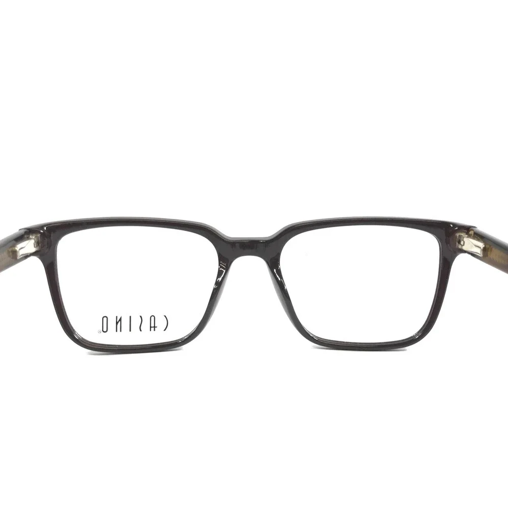 Casino Eyeglasses Frames NELSON CHOCOLATE Brown Square Full Rim 51-18-145